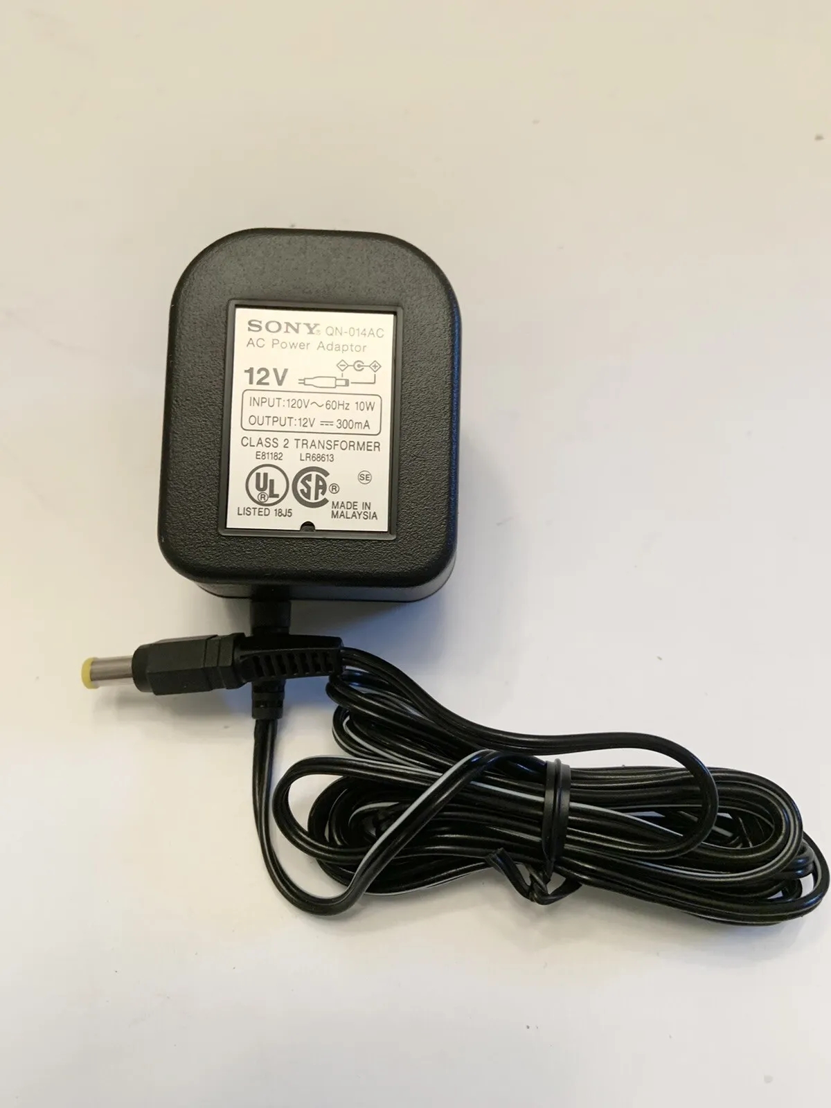 *Brand NEW*Sony QN-014AC Output DC 12V 300mA AC Adapter Class 2 Transformer Power Supply